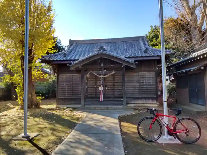 十二社神社の本殿・本堂