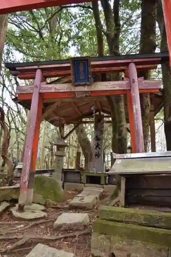 天狗岩大神の鳥居