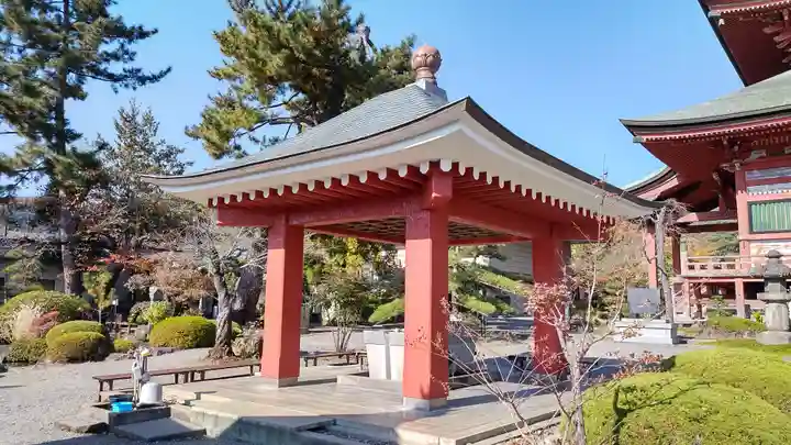 甲斐善光寺の手水舎