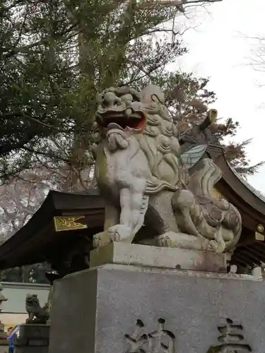 一言主神社の狛犬