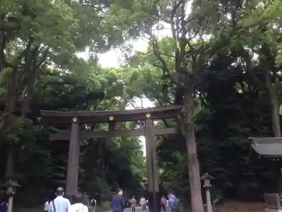明治神宮の鳥居