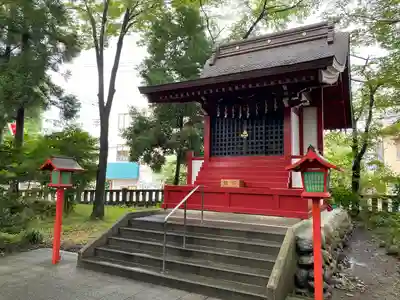 柞祖霊社の本殿・本堂