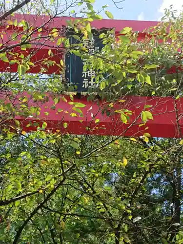 冠稲荷神社の自然