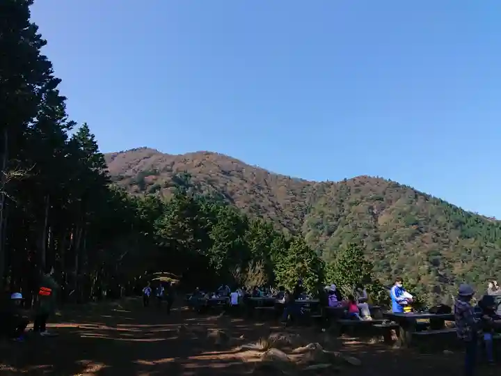 大山阿夫利神社の景色