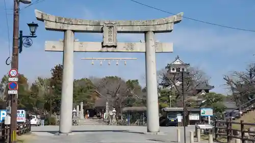 中津神社の鳥居