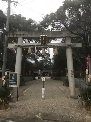 富部神社の鳥居