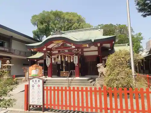 開口神社の本殿