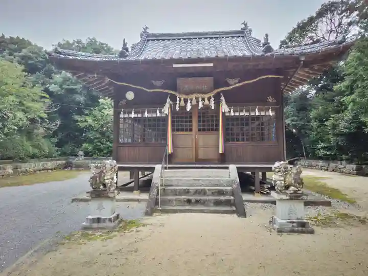 大野温泉神社の本殿・本堂