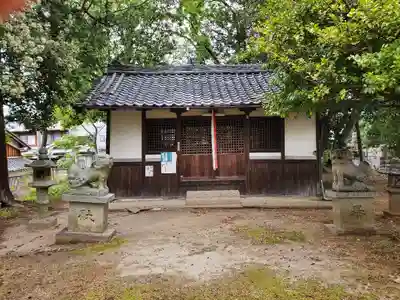 森市神社（村屋坐彌冨都比賣神社摂社）の本殿・本堂