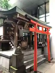 築土神社の鳥居