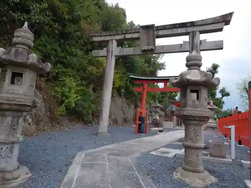 建勲神社の鳥居