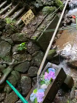 太平山神社の手水舎