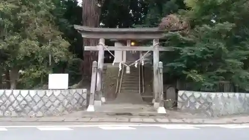 石神社の鳥居