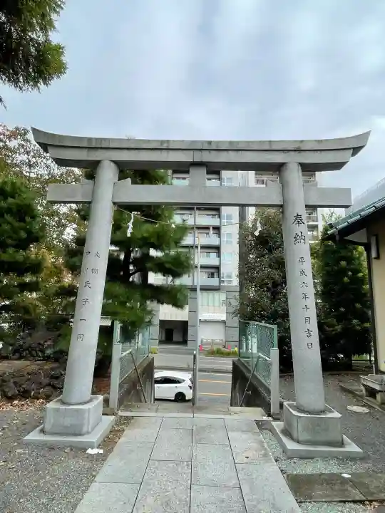 大棚・中川杉山神社(神奈川県)
