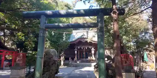 大稲荷神社の鳥居