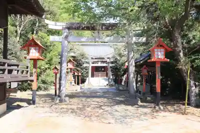 篠塚稲荷神社の鳥居
