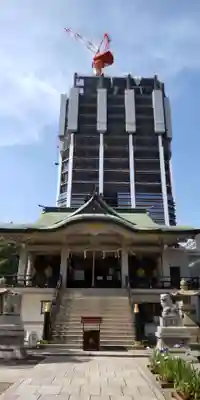 難波神社の本殿・本堂
