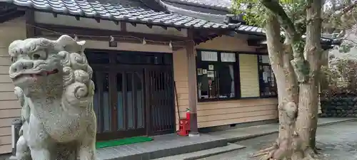 白羽神社の狛犬