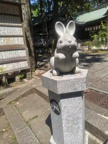 岡崎神社の狛犬