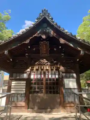 白山神社の本殿・本堂