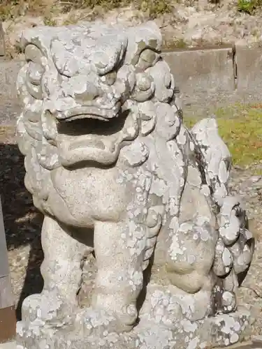 下水神社の狛犬