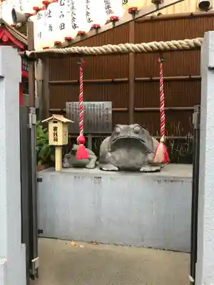 十番稲荷神社の狛犬