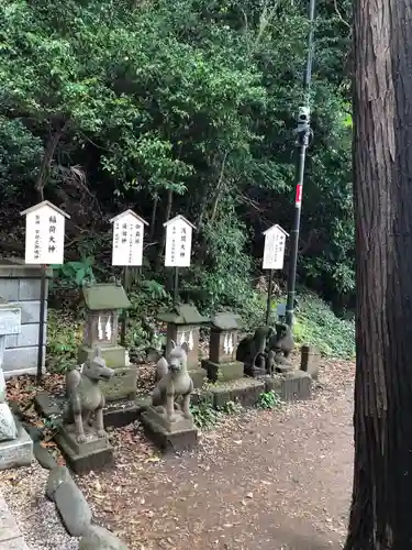 師岡熊野神社の末社・摂社
