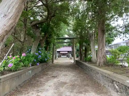 熊野神社の鳥居