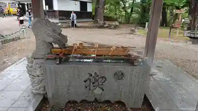 龍城神社の手水舎