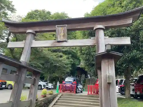 高尾山麓氷川神社の鳥居