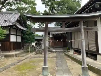 箱田神社の鳥居