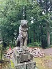 下山神社の狛犬