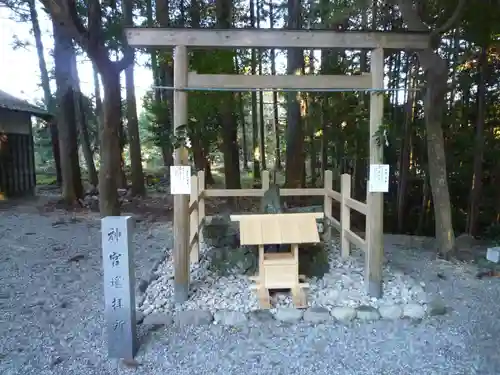 川添神社の鳥居