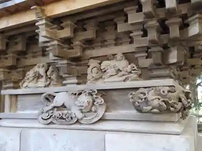 諏訪神社の芸術