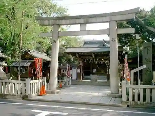 下谷神社の鳥居