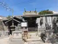 村上帝社の本殿・本堂