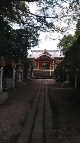 久伊豆神社の本殿