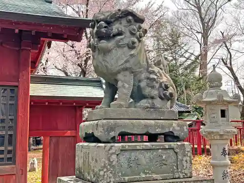 表門神社の狛犬