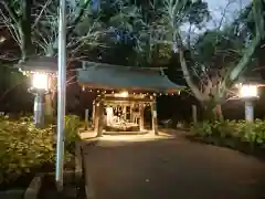 愛知縣護國神社の手水