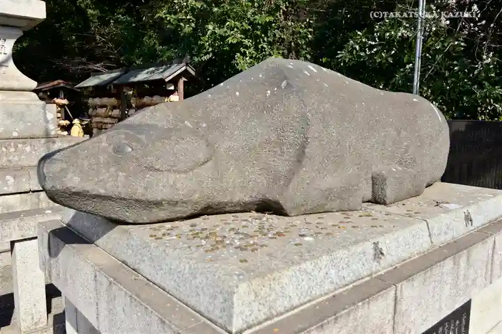 谷保天満宮の狛犬
