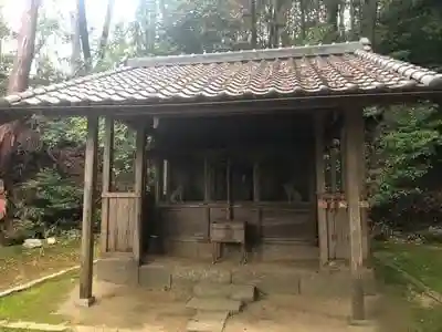 地祇神社の本殿