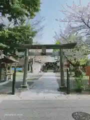 胡録神社の鳥居