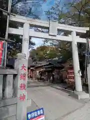 清瀧神社の鳥居