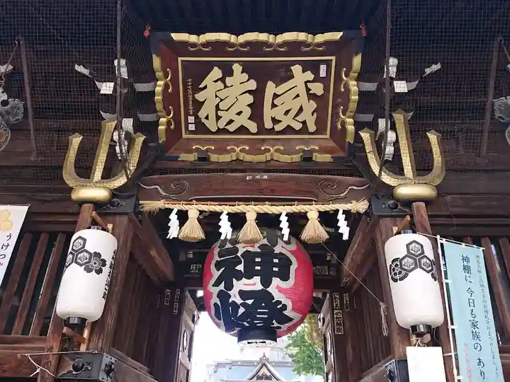 櫛田神社の山門・神門