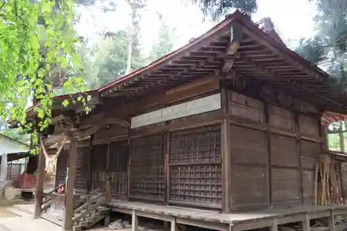 川辺八幡神社の本殿・本堂