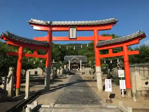 白峰宮の鳥居