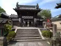 帯解寺の山門・神門
