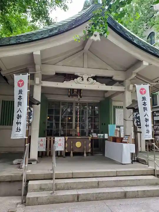 銀杏岡八幡神社の本殿・本堂