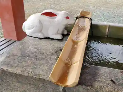 神戸神社の手水舎