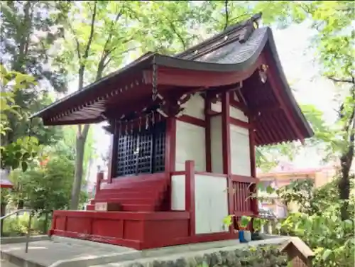 柞祖霊社の本殿